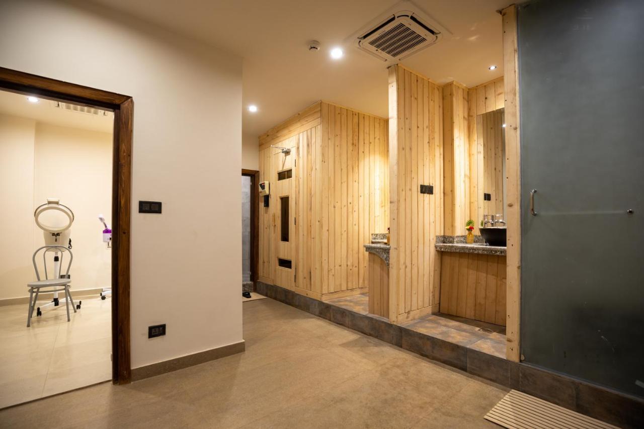 Basera Boutique Hotel Katmandu Eksteriør bilde A modern Japanese onsen